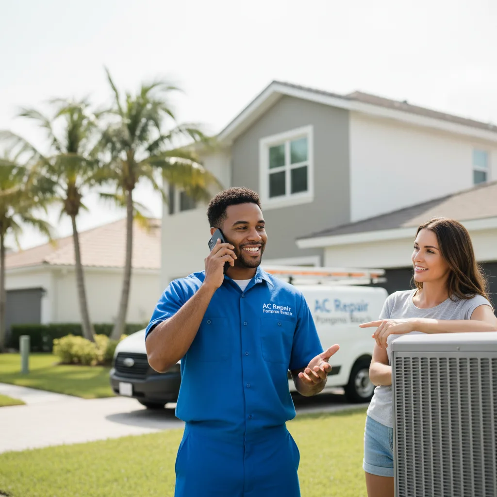 AC Repair Pompano Beach customer support in Belle Isle
